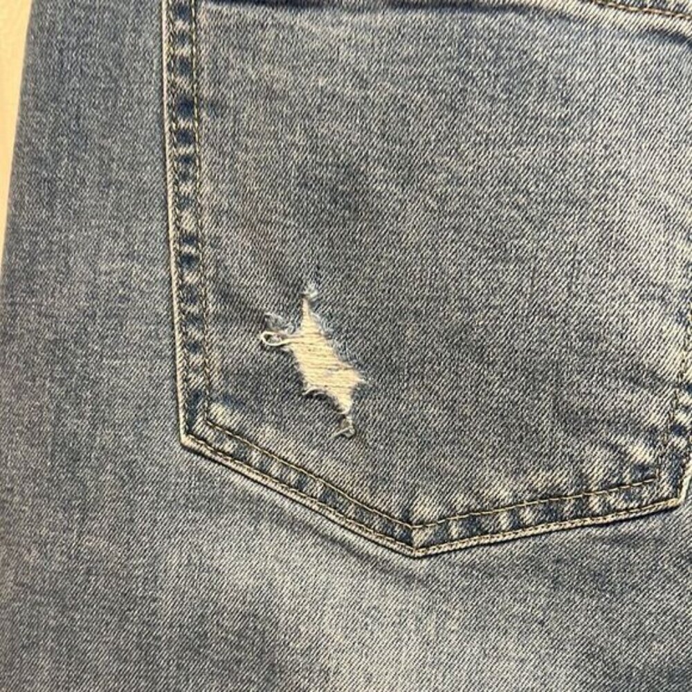 Gap Light Wash High Rise Kick Fit Jeans Size 30 10T - Picture 12 of 16